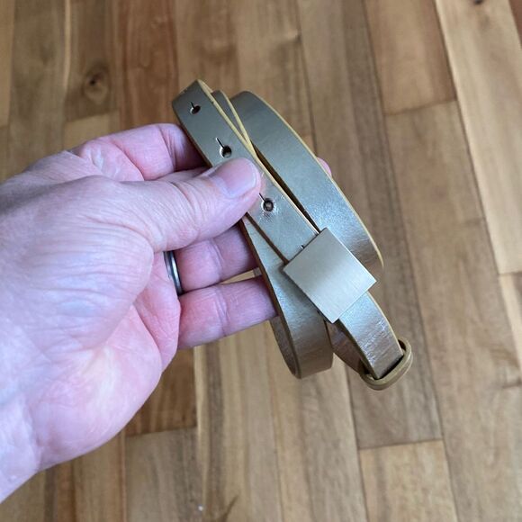NWOT Lands’ End leather belt - Picture 1 of 4